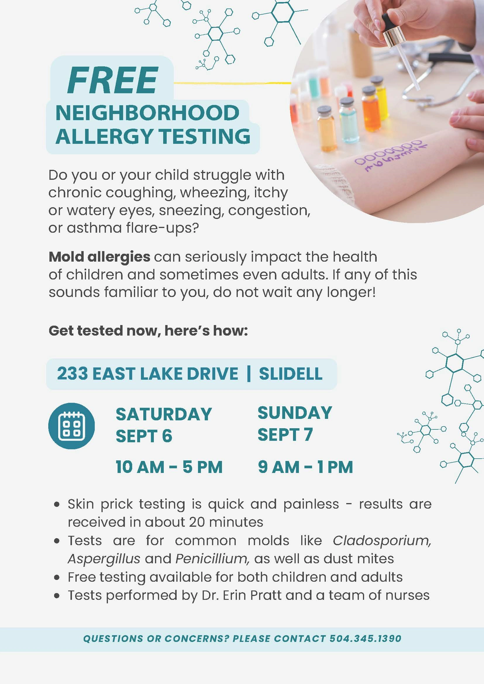 Free Allergy Testing