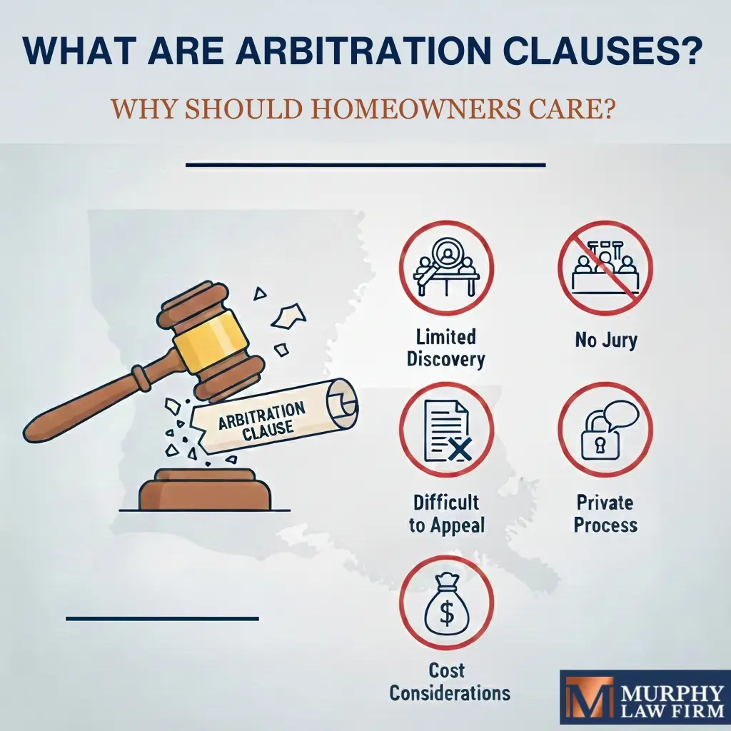 what are arbitration clauses and why should homeowners care