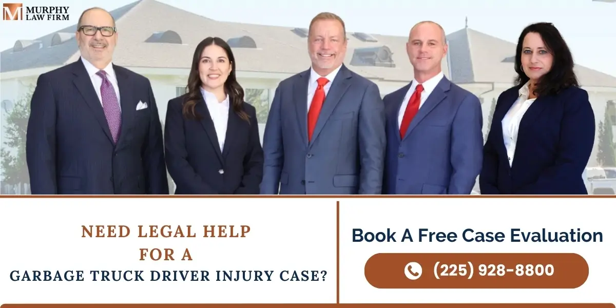 baton rouge garbage truck driver injury lawyer